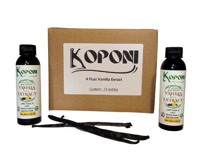 Comoros Bourbon VANILLA EXTRACT