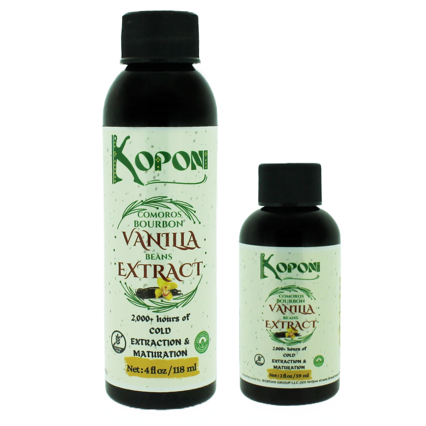 Comoros Bourbon Vanilla Extract