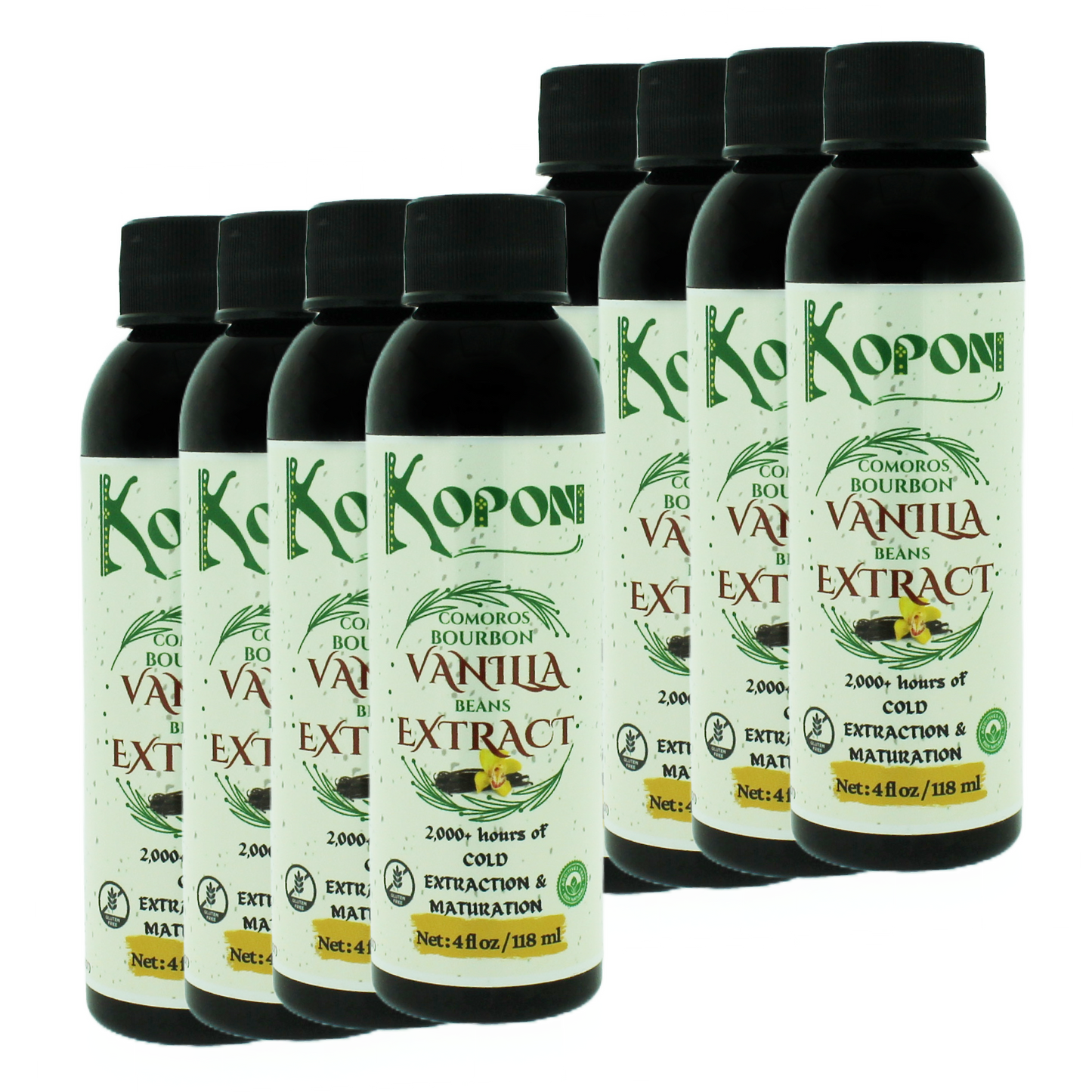 Comoros Bourbon Vanilla Extract Bundle