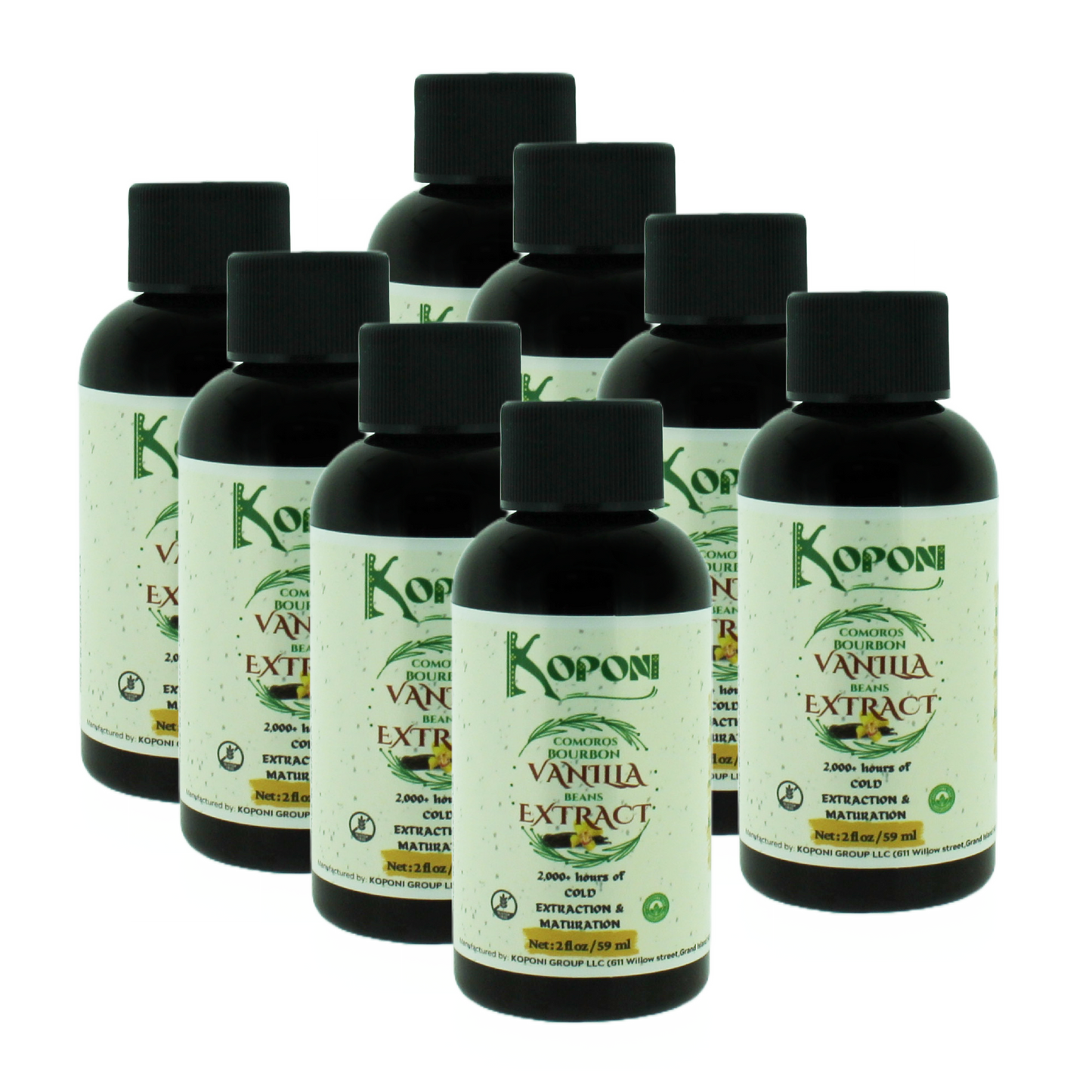 Comoros Bourbon Vanilla Extract Bundle