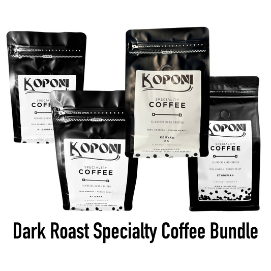 Dark Roast Specialty Coffee Bundle | 20lbs (4 - 5lb bags)