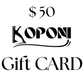 MyKOPONI GIFT CARD
