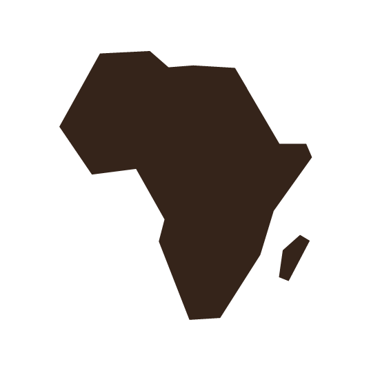 Africa in brown